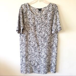 Club Mónaco 100% Silk Dress - Size 8 - Multicolor